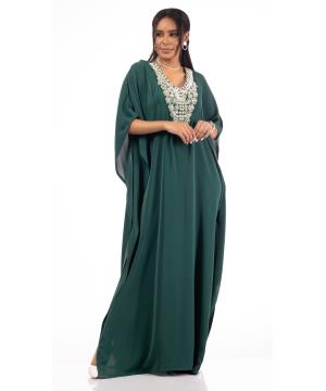 Abaya with a small hole from the side 