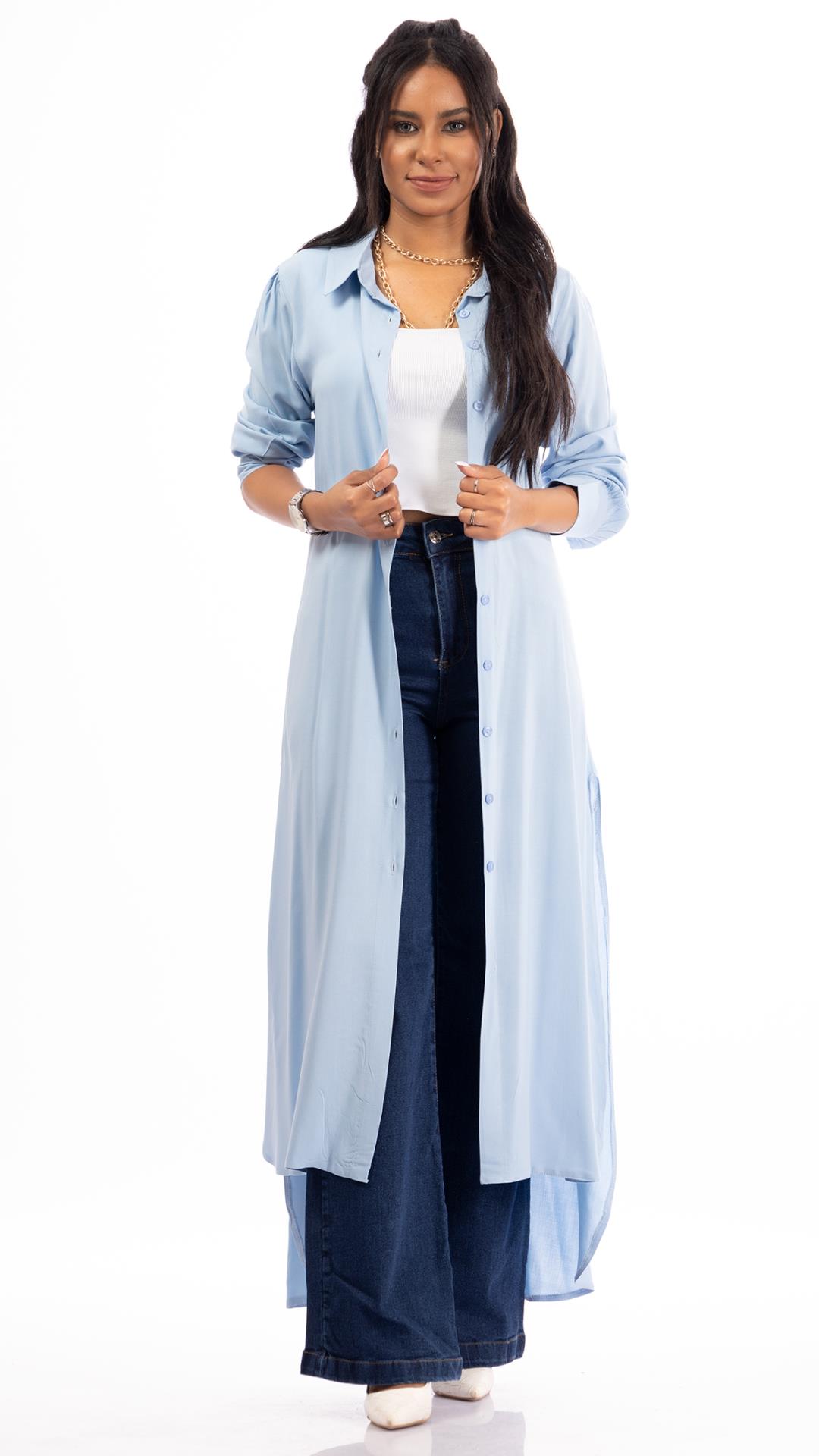 Plain long shirt