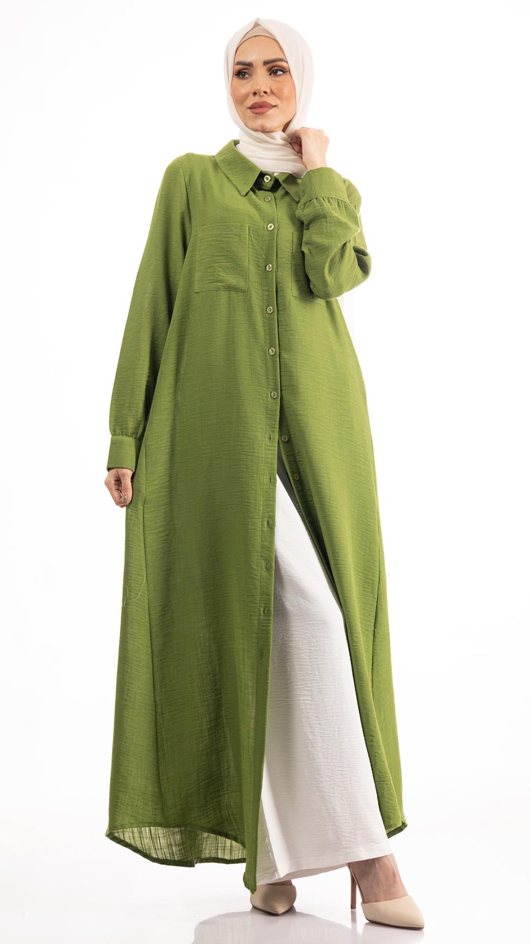 Long shirt for veiled women