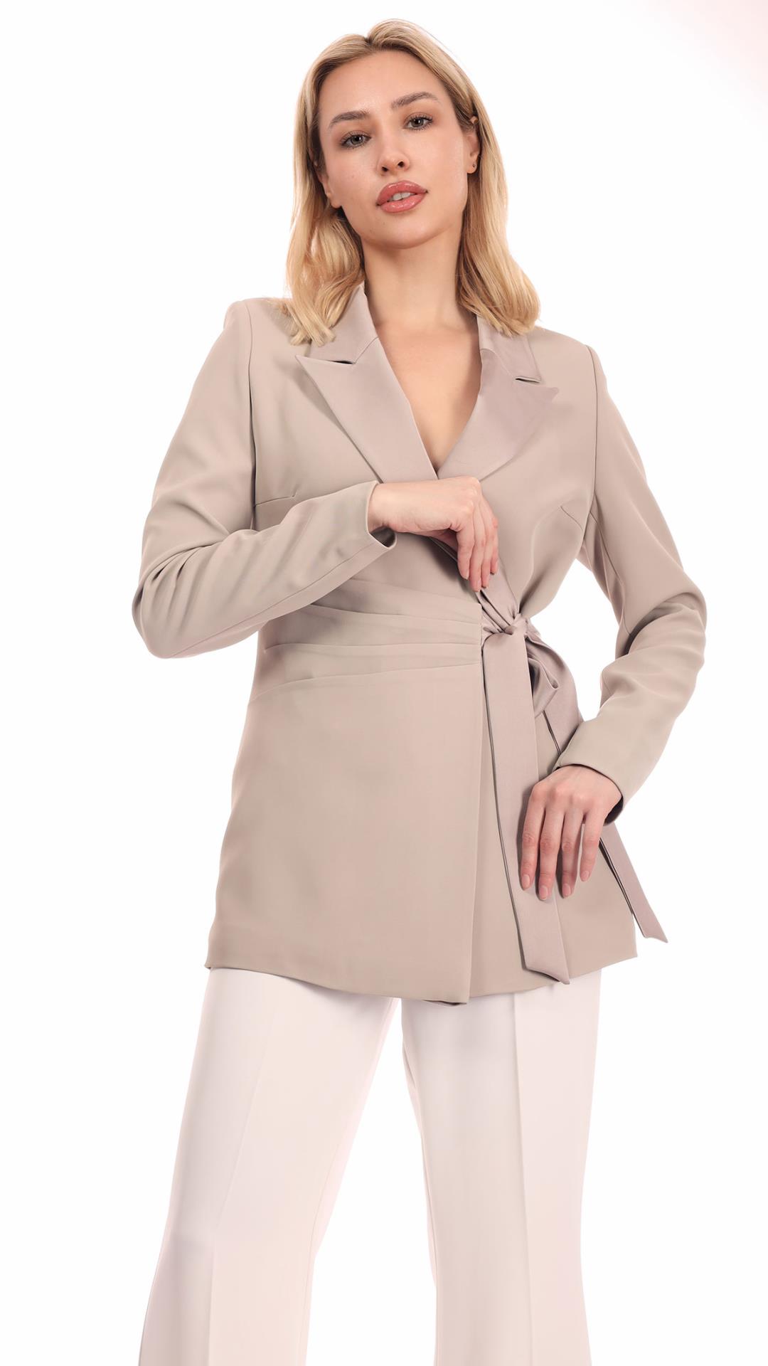 Modern Wrap Blazer