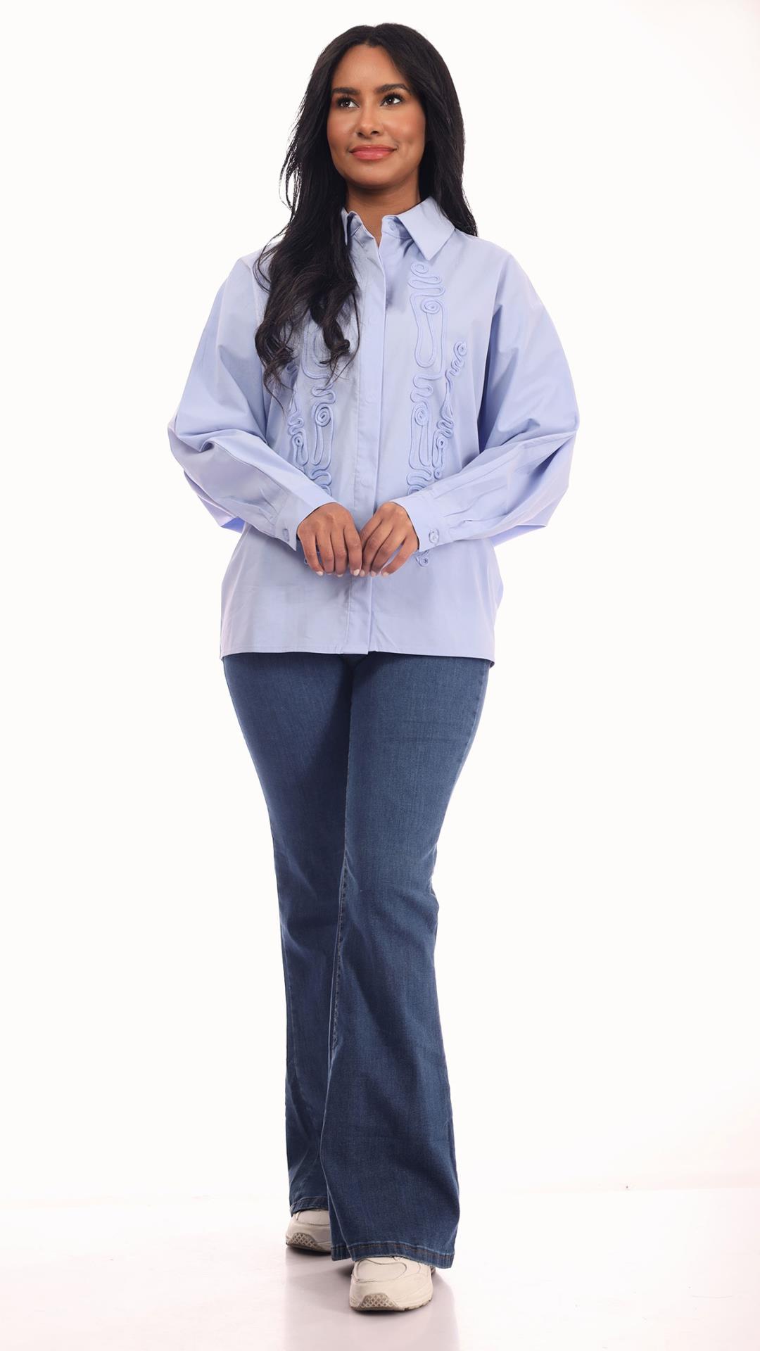 Ornamental Detail Blouse