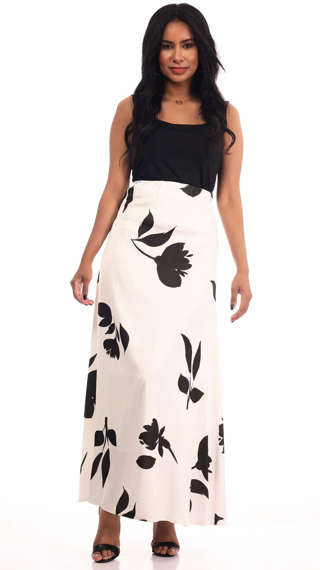 Elegant Printed Skirt 