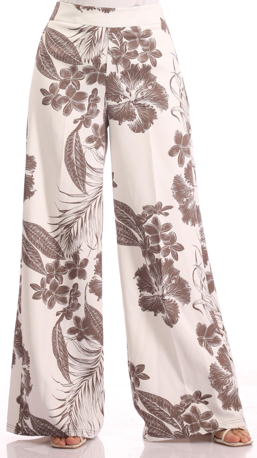 Leafy Wide-Leg Pant 
